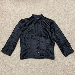 Lip Service 2005 Blacklist Petals From the Torture Garden Black Jacket L